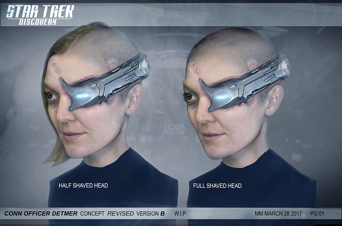 Why doesn't Detmer get a smaller headpiece? : r/StarTrekDiscovery